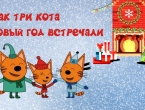 Встречаем Новый год с Тремя Котами!
