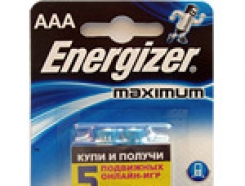 ⁣Батарейки Energizer Maximum "AAA" LR03 мизинчик, 2шт.