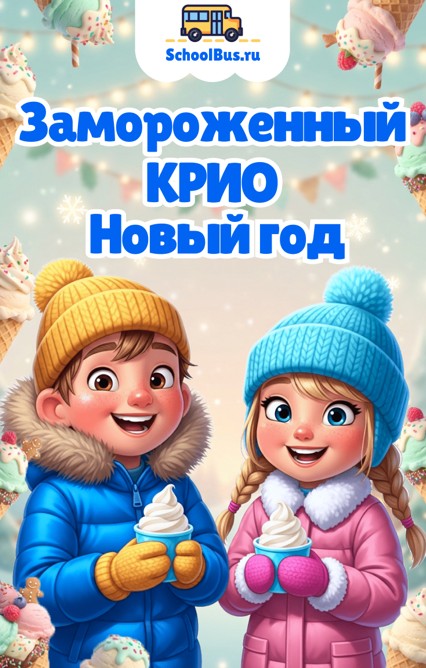 Замороженный КРИО Новый год