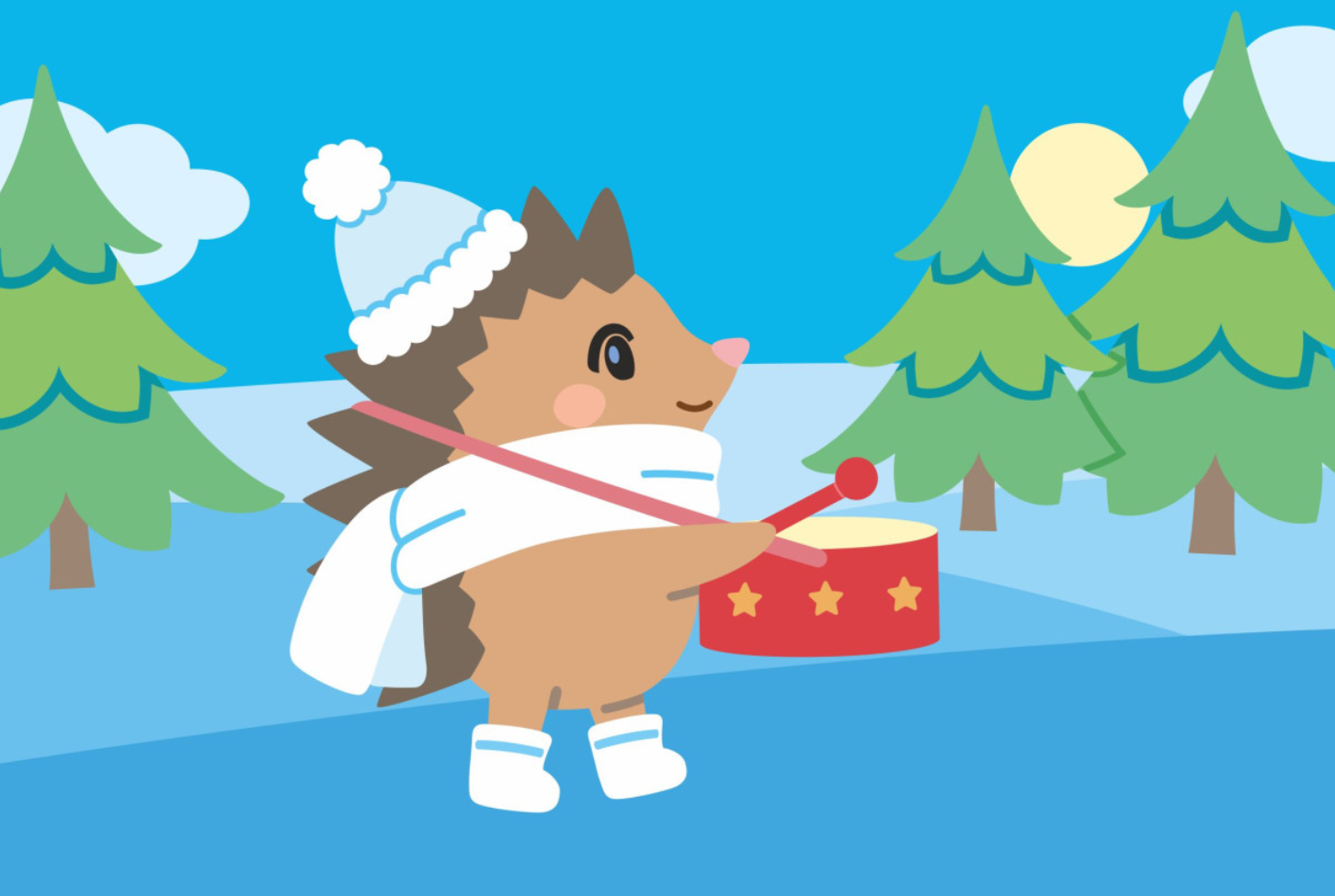 Ёлка для Ёжика - Щелкунчик