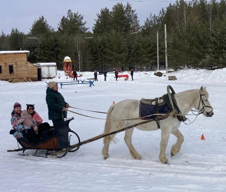 Катание в санях - Каприоль