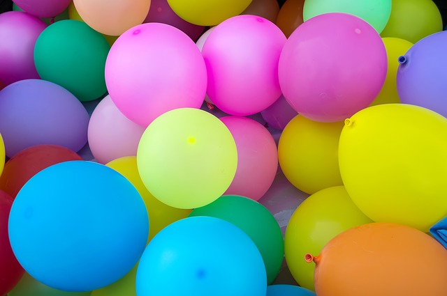 фото воздушные шары на детский праздник
