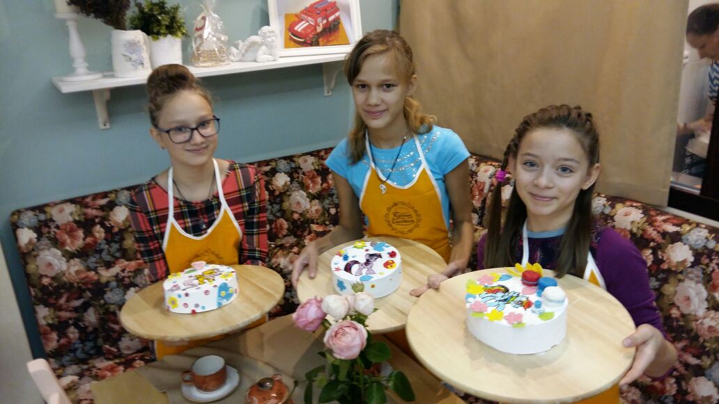 фото мастер-класс для детей по декорированию тортов екатеринбург