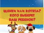 Щенки или Котята? Кого выберет ваш ребенок?