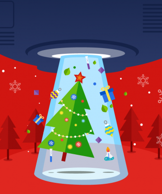 Новогодние научные квесты для школьников с 1 по 9 класс!