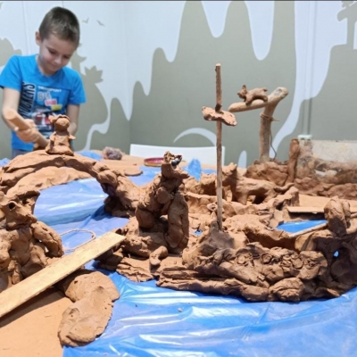 Игра в глину на Ботанике 