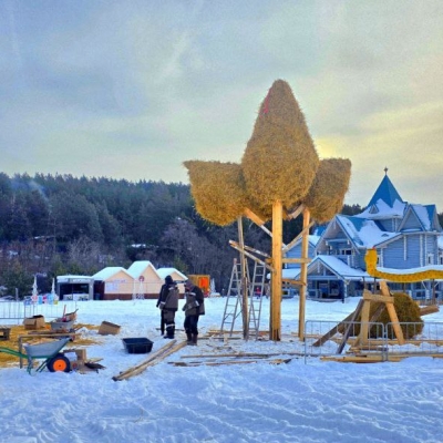 Арт-объект "Каменный цветок" сожгут в Парке Сказов на Масленицу 22 февраля