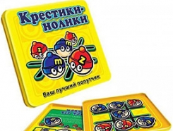 ⁣Настольная игра "Крестики - Нолики", дорожный вариант на магнитах