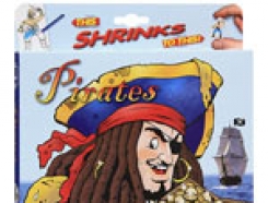 ⁣Уменьшалки "Пираты", подарочный набор для творчества: 33 фигурки, 12 карандашей, аксессуары