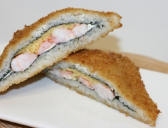 Суши сэндвич с креветкой