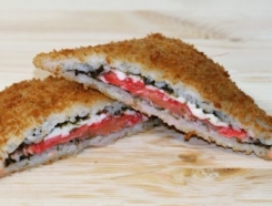  Суши сэндвич с лососем