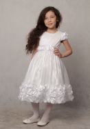 Детское платье «Безе», белое.