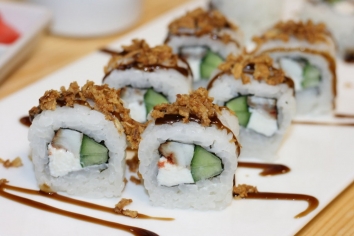 Ролл "Сливочный угорь"