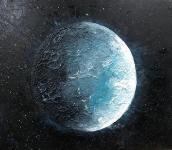 Картина текстурной пастой