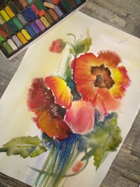 Картина акварелью