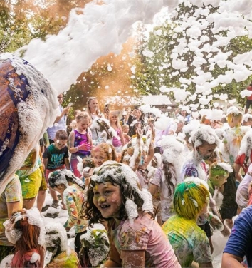 Пенная дискотека в Екатеринбурге на детский праздник