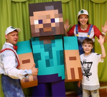 Аниматор Майнкрафт в Екатеринбурге