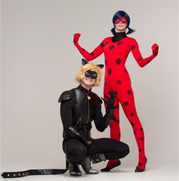 Аниматоры Леди Баг и Супер Кот в Екатеринбурге