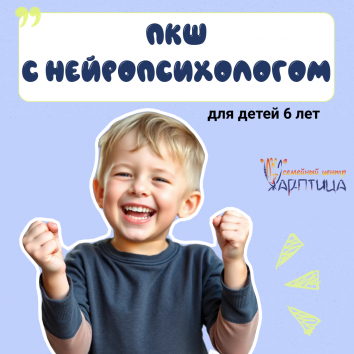 Комплексная подготовка к школе с 6 лет с нейропсихологом
