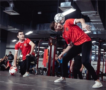 Футбольный фристайл на детский праздник в Екатеринбурге 