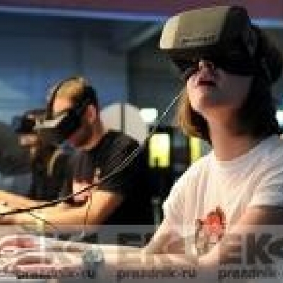 Очки виртуальной реальности Oculus Rift на детский праздник