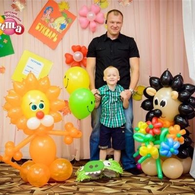 Фигуры из шаров на детский праздник
