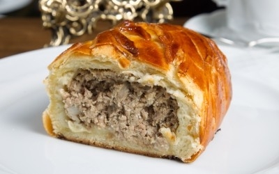 Кулебяка с мясом