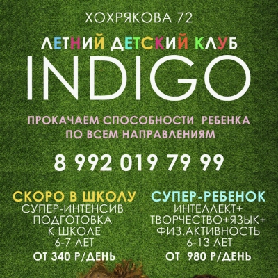 Летние программы "ИНДИГО"