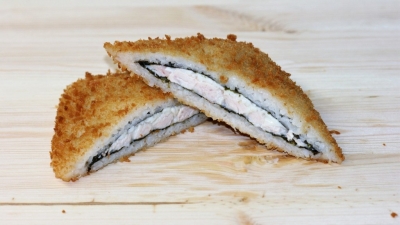  Суши сэндвич с копчёной курицей