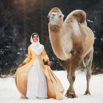 Фотосессия с животными, с лошадьми