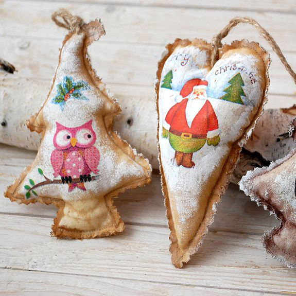 Чердачная новогодняя игрушка - MASTERKLASS-ekb